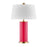Melissa 1-Light Table Lamp By Coco & Dash Fuchsia Rose