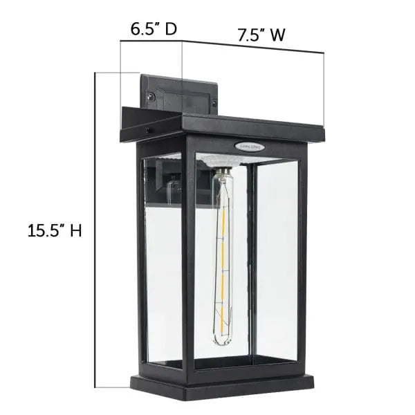 Modern Farmhouse Solar Wall Light