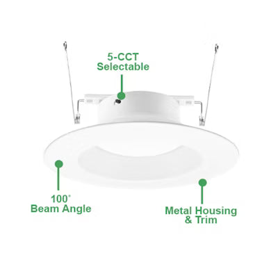 4" EcoValue Round Retrofit Downlight