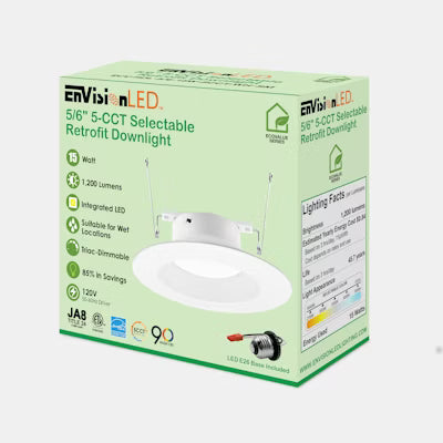 4" EcoValue Round Retrofit Downlight