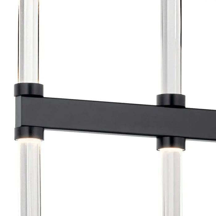 Sycara Chandelier Linear | 14-Light | Clear Optical Crystal Glass