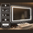 Mateo - M22 Black Round-Corner Frame Backlit LED Mirror