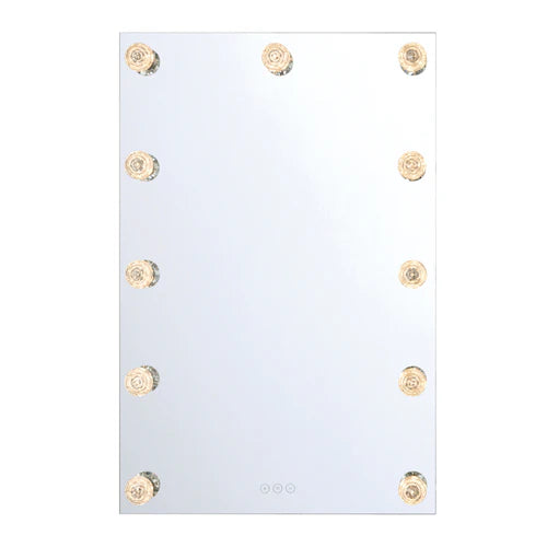 Yep by Golden Lighting Customizable Starlight Integrated LED 24 inch Mirror