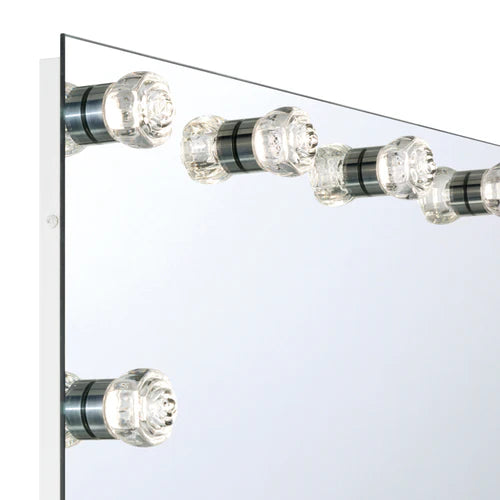Yep by Golden Lighting Customizable Starlight Integrated LED 24 inch Mirror