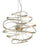 Corbett Lighting Calligraphy 2 Light 18" LED Pendant with Hand-Crafted Iron