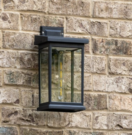 Modern Farmhouse Solar Wall Light
