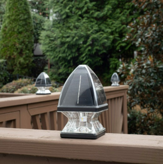 Gothic Solar Post Cap Light – 2 PK