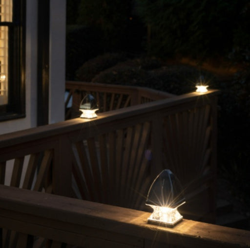 Gothic Solar Post Cap Light – 2 PK