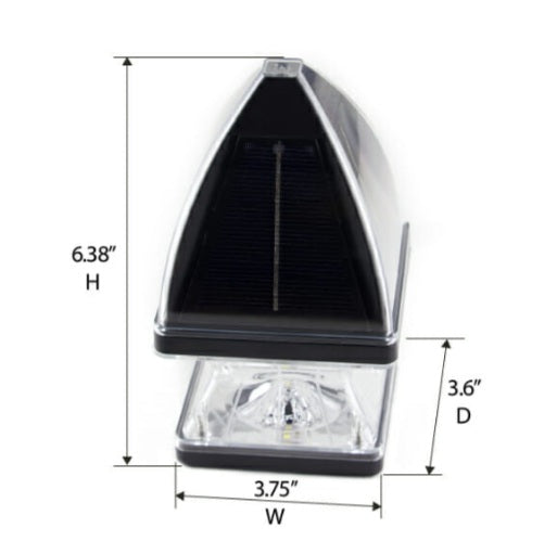Gothic Solar Post Cap Light – 2 PK