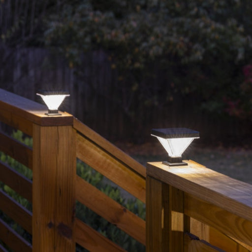 Luxor Solar Post Cap Light – 2 PK