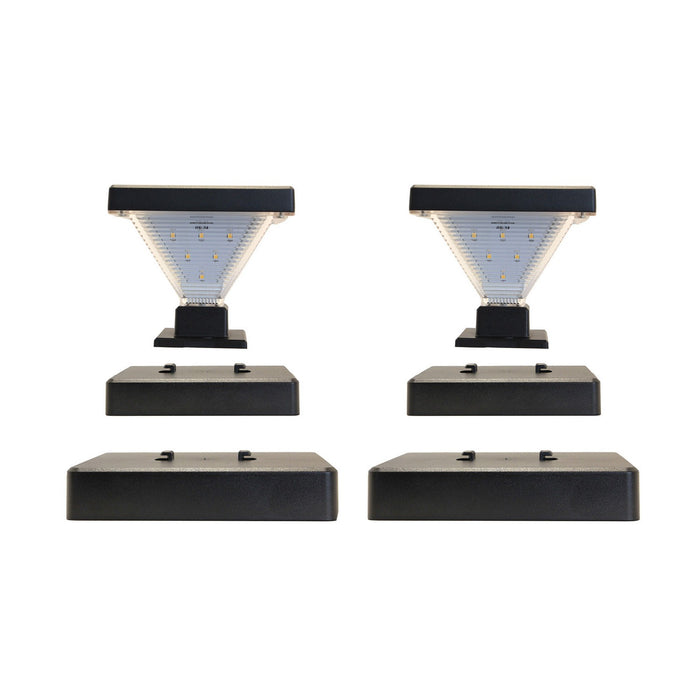 Luxor Solar Post Cap Light – 2 PK