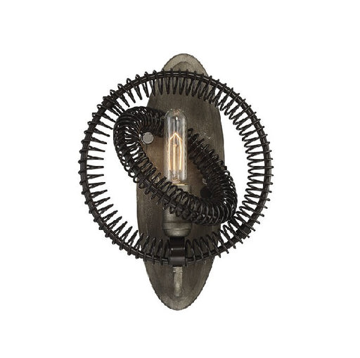 Orbita 1 Light 11 inch Vintage Bronze Wall Sconce Wall Light