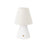 Tessuto Wood portable and rechargeable with LED light bulb and lampshade - 5 Finishes