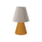 Tessuto Wood portable and rechargeable with LED light bulb and lampshade - 5 Finishes