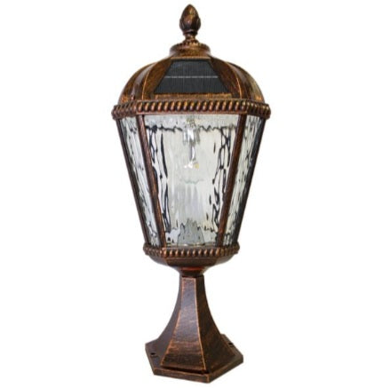 Royal Bulb Solar Light with Patented Solar Light Bulb – Pier Mount