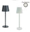 3W Rechargeable Portable Table Lamp, Dimmable, 3CCT