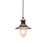 RAILROAD 1-LIGHT PENDANT IN ANTIQUE COPPER