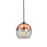 REVELO 1 LIGHT PENDANT IN OIL RUBBED BRONZE