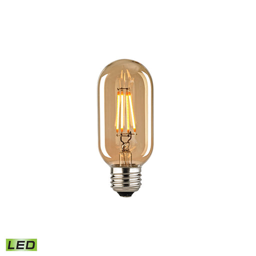 MEDIUM BASE LED 3-WATT BULB WITH LIGHT GOLD TINT