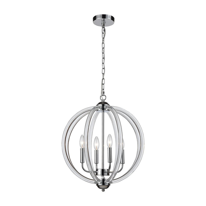 GLASS CEILING CHANDELIER