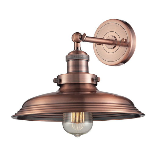 NEWBERRY COLLECTION 1-LIGHT SCONCE ANTIQUE COPPER OR BLACK FINISH