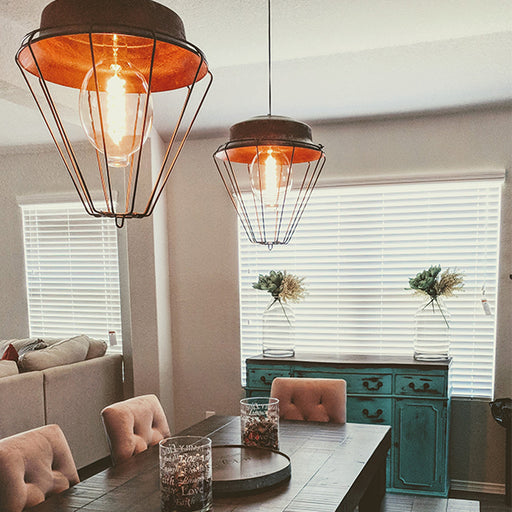 Custom Authentic Turkey Feeder Pendant Light