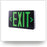 Exit Signs - Black Housing