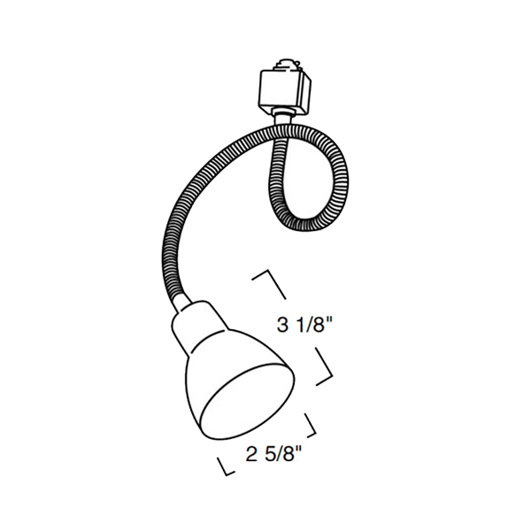 LED Goosneck Track Fixture