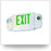LED Exit Sign and Emergency Light Combo