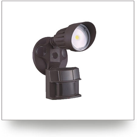 Single Head LED Security Light with Motion Sensor