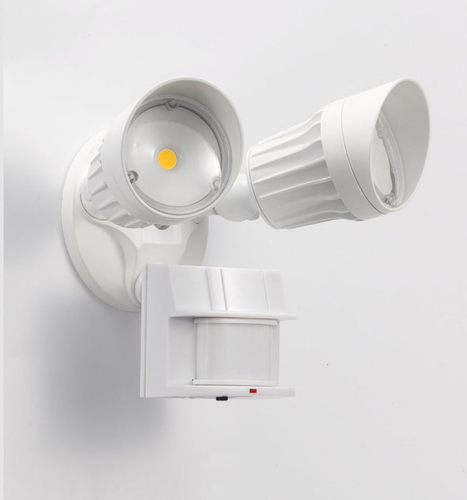 Dual Head LED Security Light with Motion Sensor