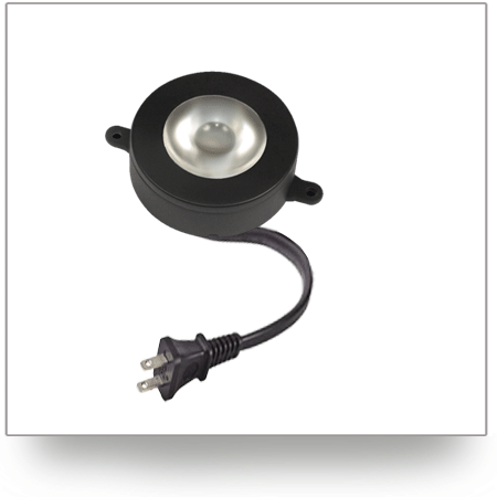 120 Volt / Linkable LED Puck Light - Single Cord